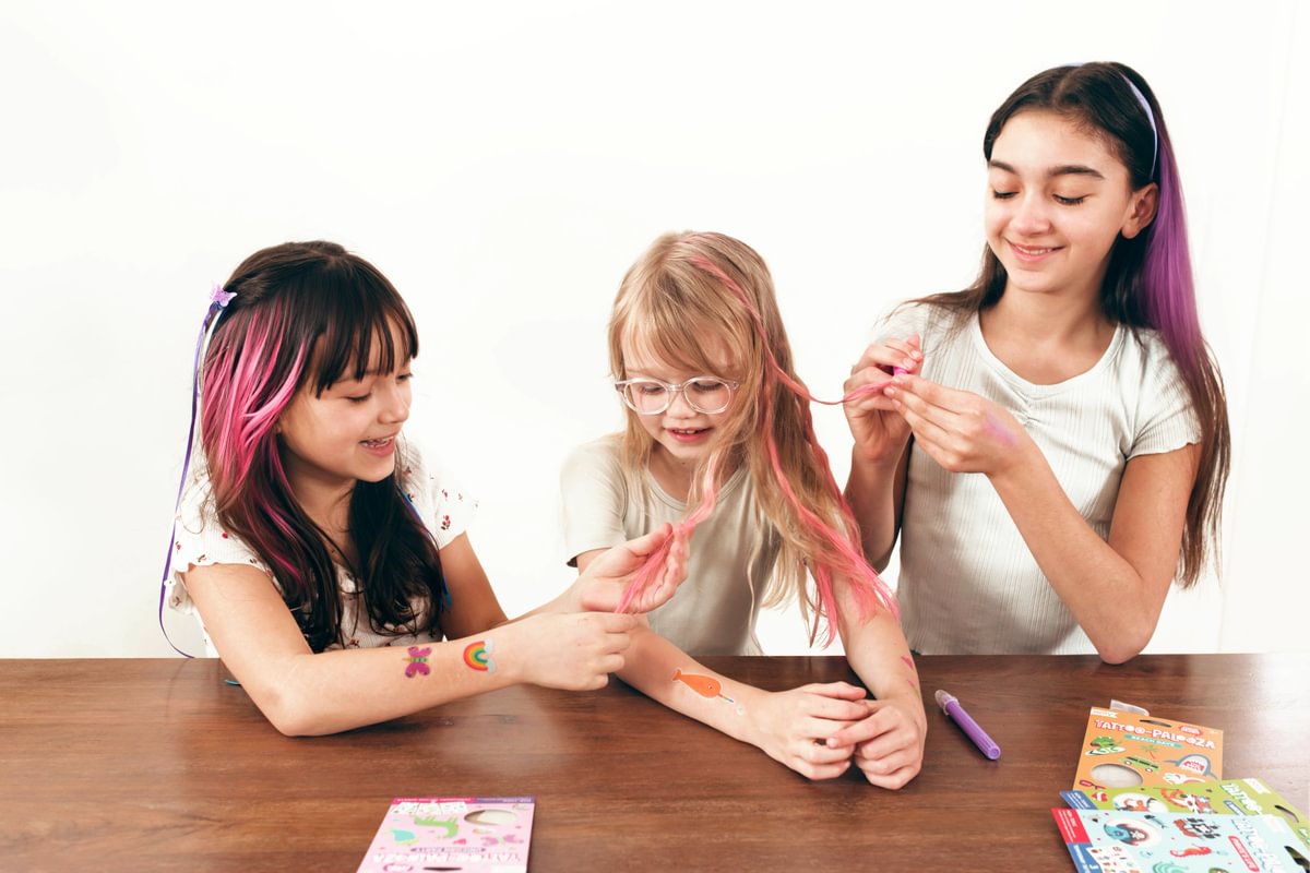 Ooly Hårpennor Hair Doodlers (6 färger)