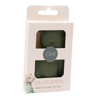 Thumbnail for Oh, Poppy! Silikonbitring Elio Grön