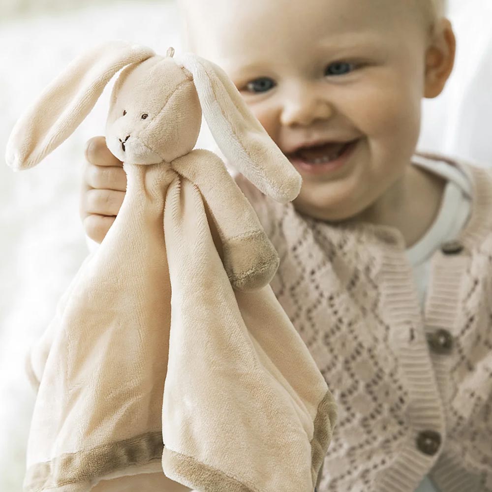 Teddykompaniet Diinglisar Snuttefilt Kanin Beige