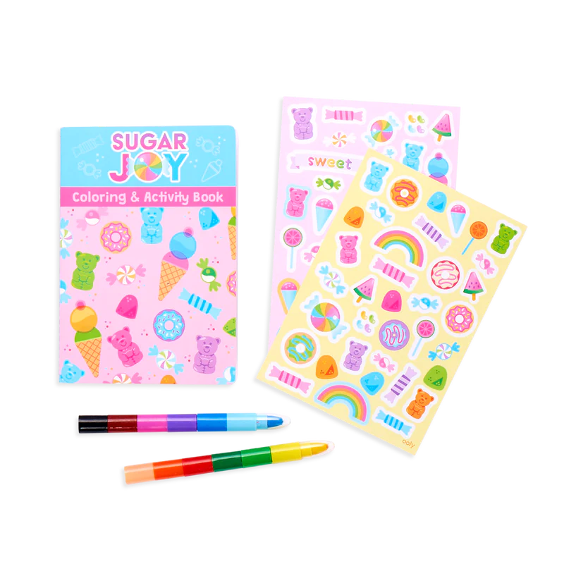 Ooly Färgläggnings- och aktivitetskit Sugar Joy