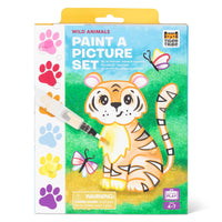 Thumbnail for Tiger Tribe Målarset Paint A Picture Wild Animals
