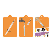 Thumbnail for Tiger Tribe Målarset Paint A Picture Wild Animals