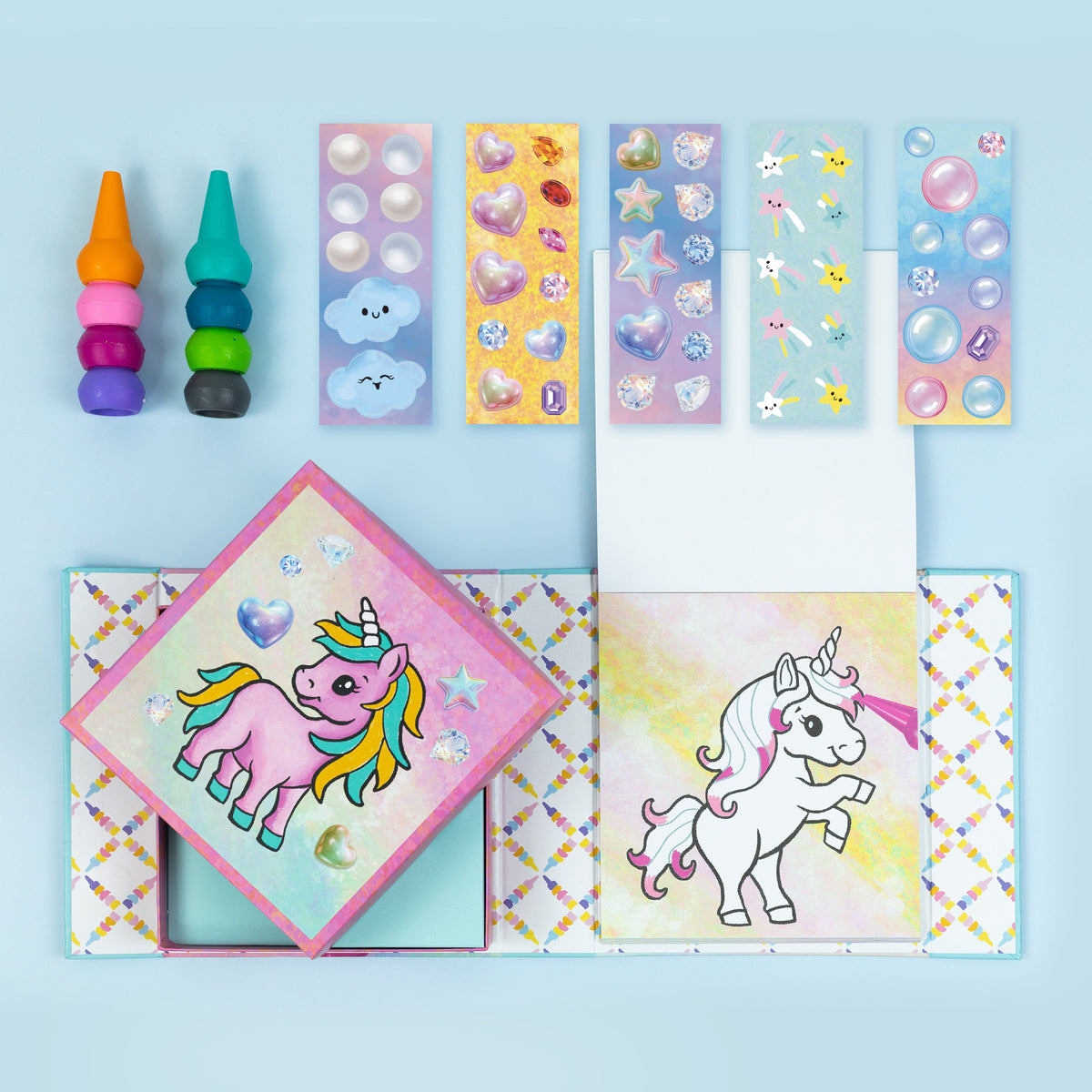 Tiger Tribe Pysselbok Oodle Doodles Magical Friends – bild 2