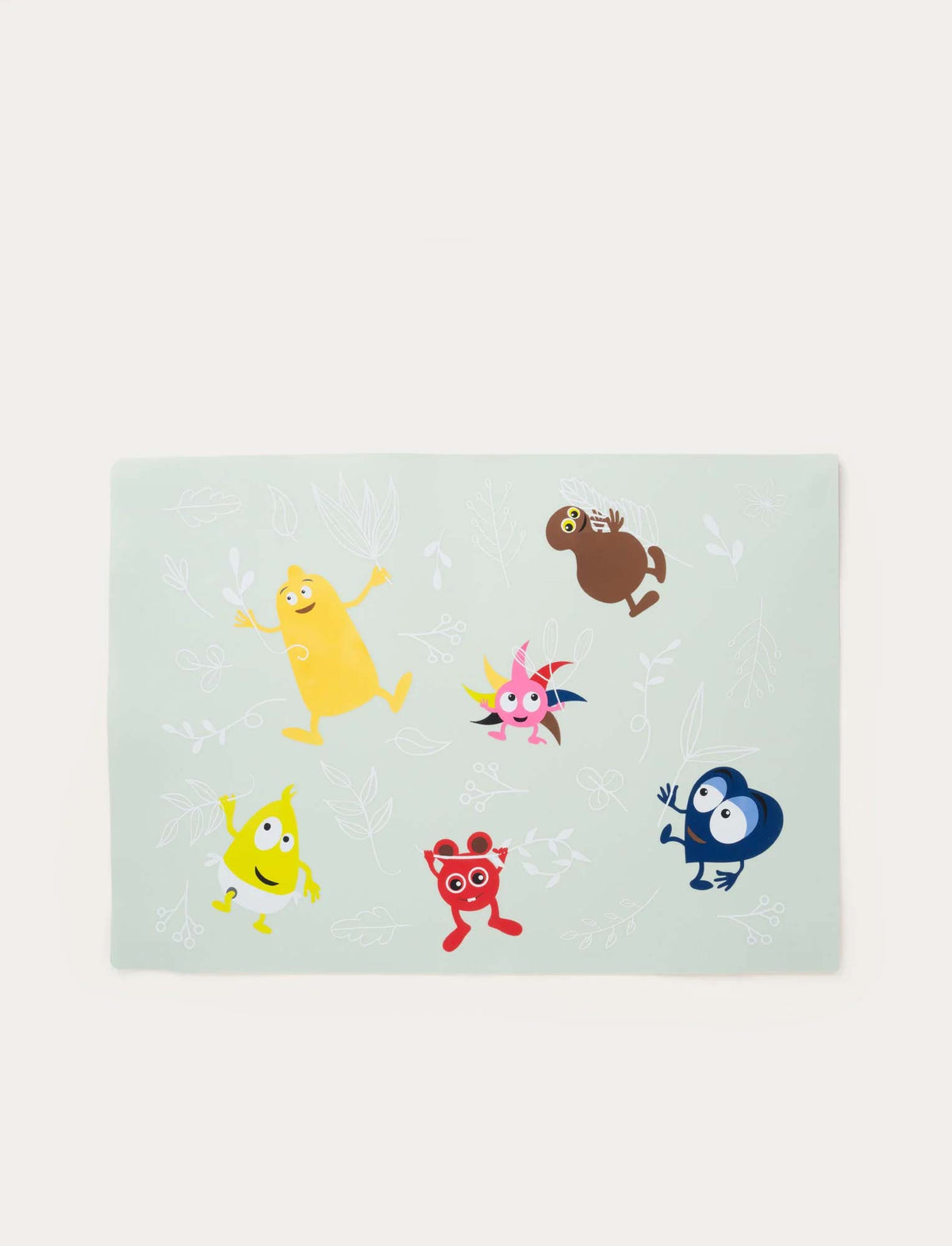 Babblarna Silikonbordstablett (40x30cm)