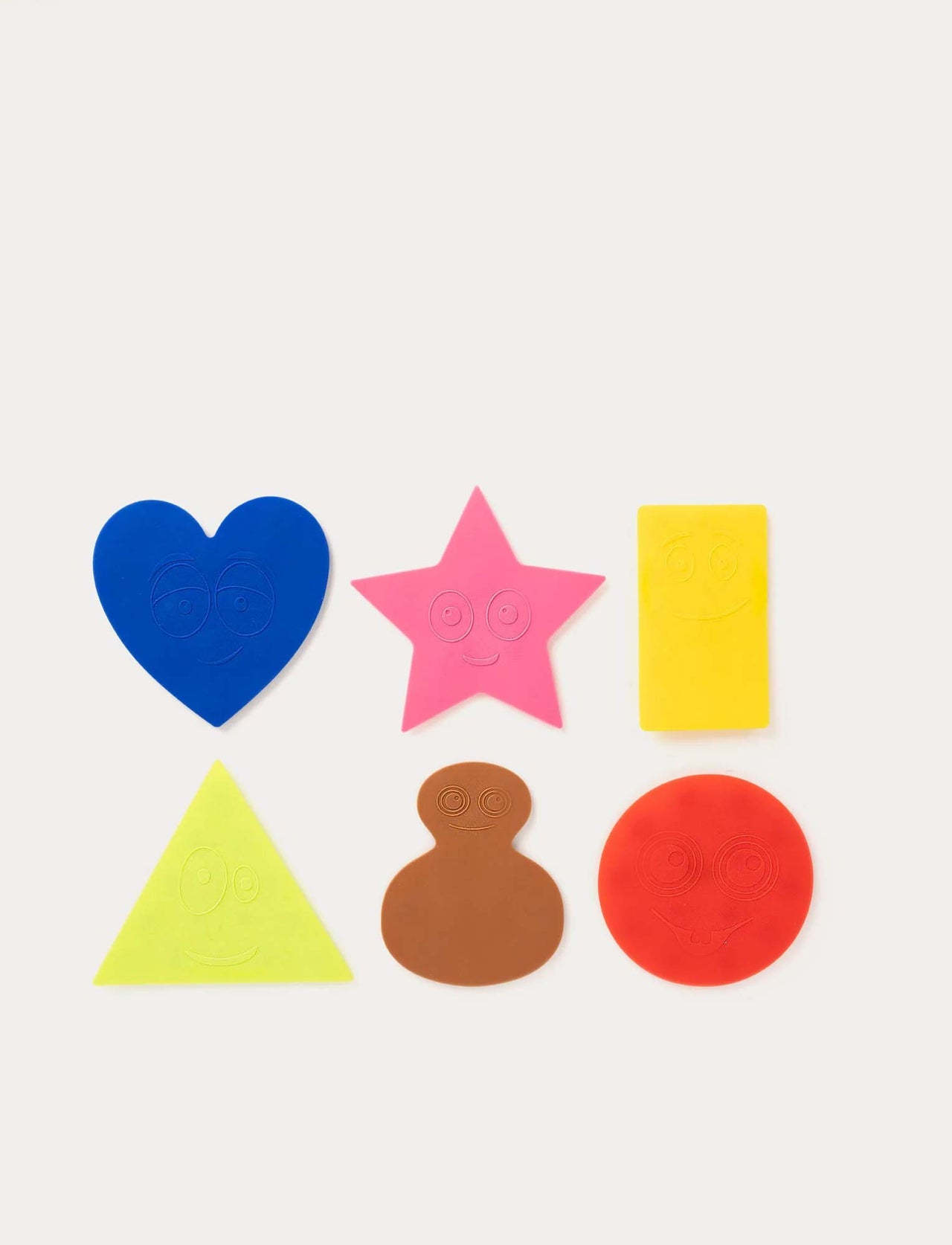 Babblarna Badmatta Silikon (6 delar)