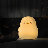 Thumbnail for Carlo Baby Led-nattlampa i silikon Pingvin