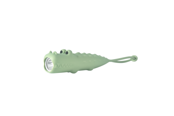 Carlo Baby Led-ficklampa i silikon Alligator