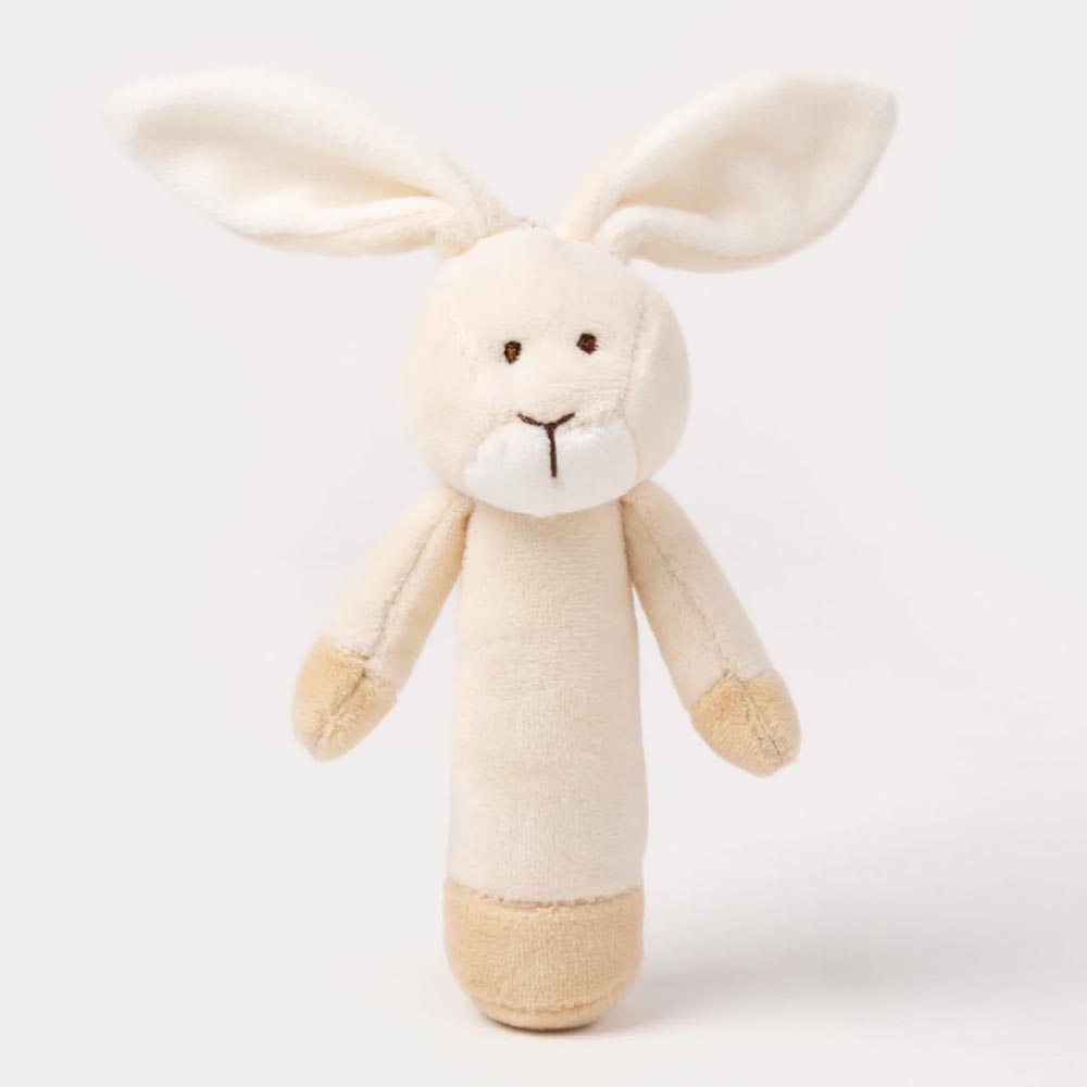 Teddykompaniet Diinglisar Skallra Kanin Beige 14cm