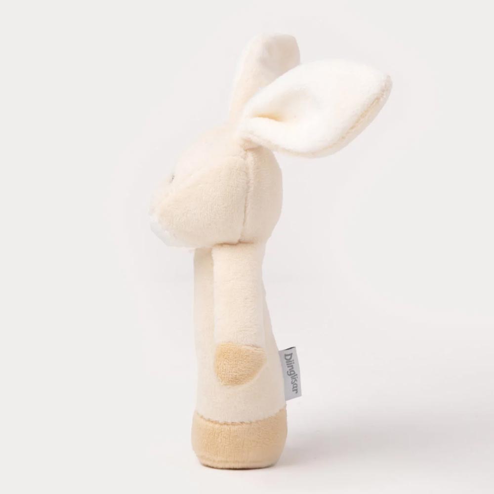 Teddykompaniet Diinglisar Skallra Kanin Beige 14cm