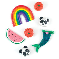 Thumbnail for Ooly DIY-suddgummin Creatibles Erasers Kit (12 färger)