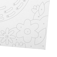 Thumbnail for Ooly Målarset Colorific Paint by Number Happy Sloth