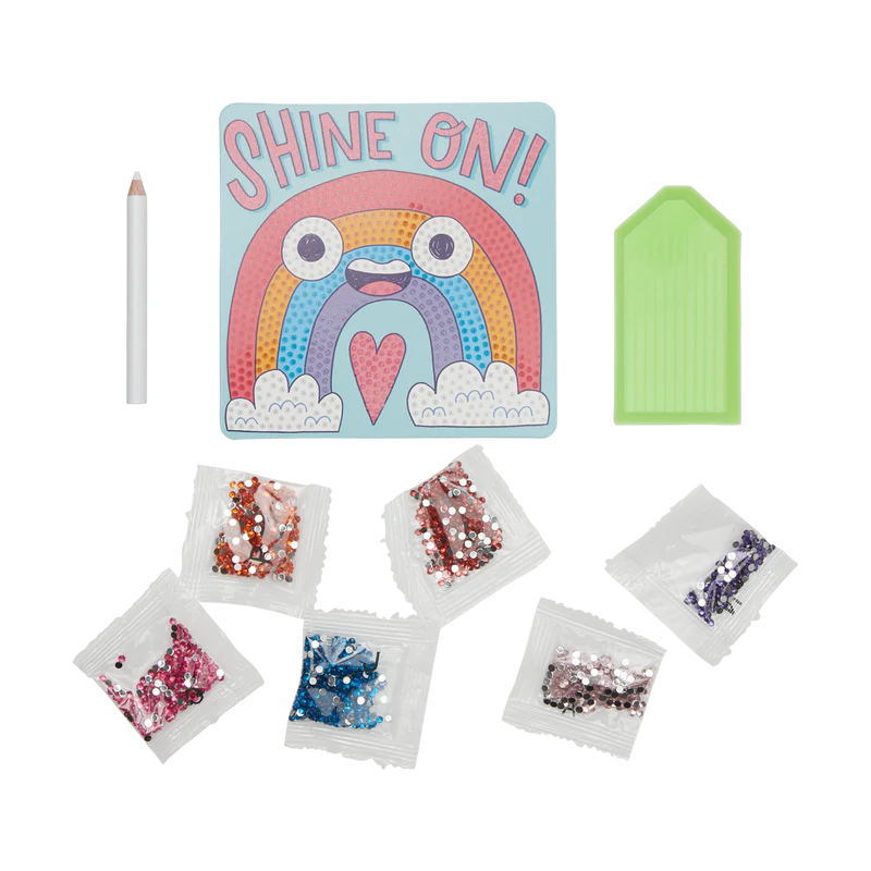Ooly Pysselbox med ädelstenar Razzle Dazzle Rad Rainbow