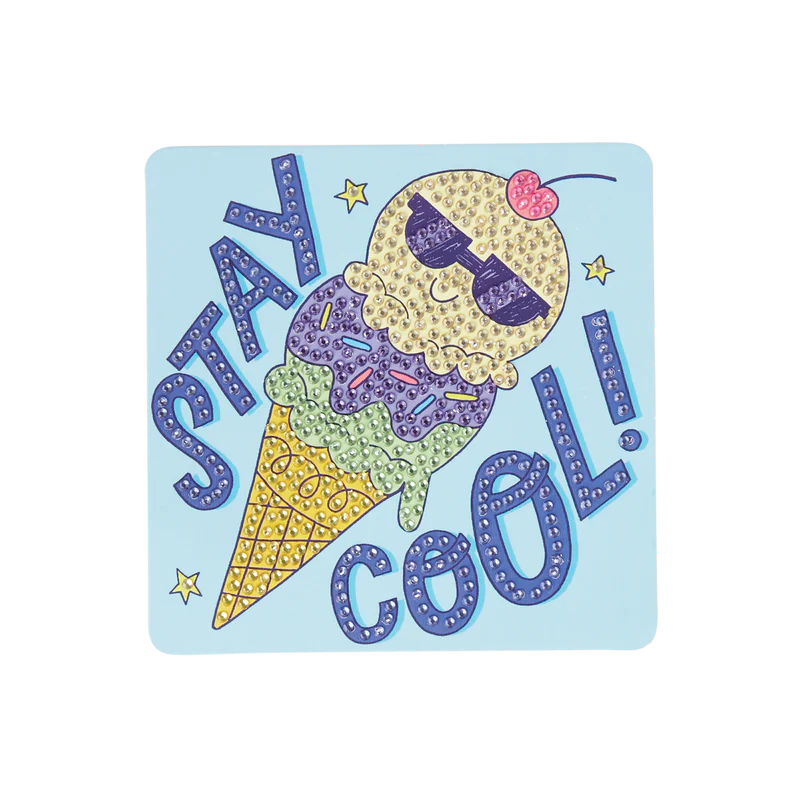 Ooly Pysselbox med ädelstenar Razzle Dazzle Cool Cream