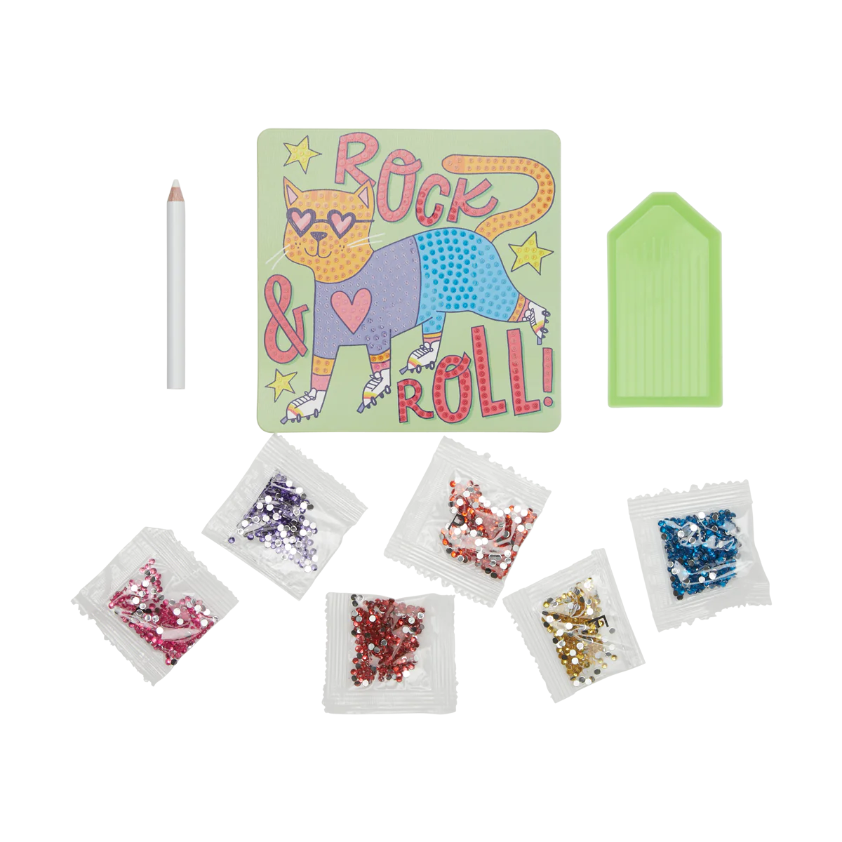 Ooly Pysselbox med ädelstenar Razzle Dazzle Rolling Rocker
