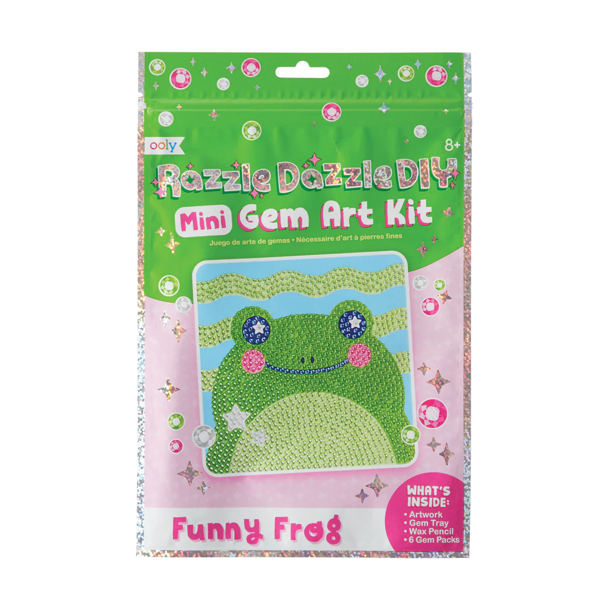 Ooly Pysselbox med ädelstenar Razzle Dazzle Funny Frog