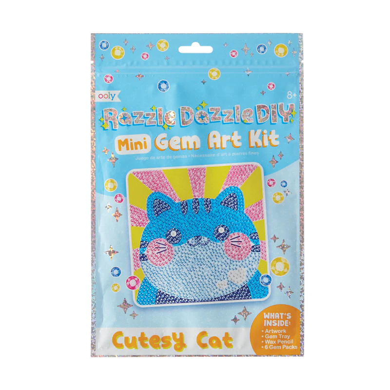 Ooly Pysselbox med ädelstenar Razzle Dazzle Cutesy Cat