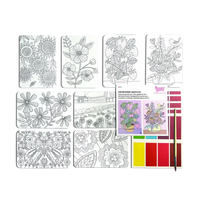Thumbnail for Ooly Målarset Scenic Hues Flowers & Gardens