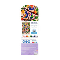 Thumbnail for Ooly Målningskit Paint By Number Canvas Kit Blue Birds