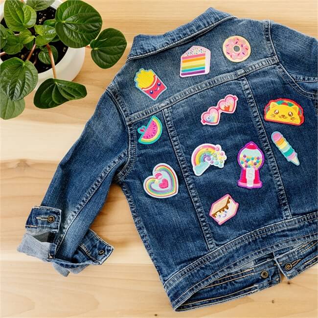 Ooly Tygmärken Patch ’em Iron-On Rainbow Treats (3-pack)
