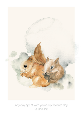 Oh, Poppy! Poster Mae (21x30cm)