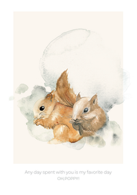 Thumbnail for Oh, Poppy! Poster Mae (21x30cm)