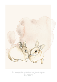 Thumbnail for Oh, Poppy! Poster Honey (21x30cm)
