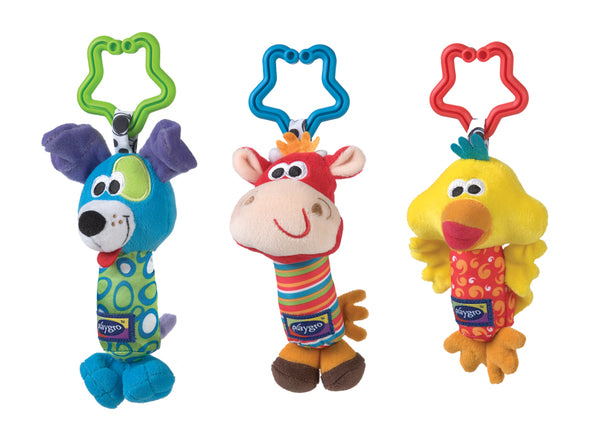 Playgro Vagnhängen Tinkle Trio, 3-pack +0m
