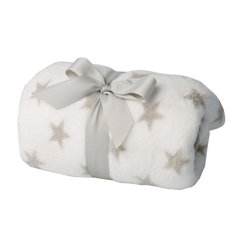 Carlo Baby Presentset Fleecefilt & gosedjur Grå Kanin