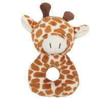Thumbnail for Carlo Baby Presentset Fleecefilt, skallra & snutte Giraff