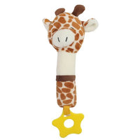 Thumbnail for Carlo Baby Presentset Fleecefilt, skallra & snutte Giraff