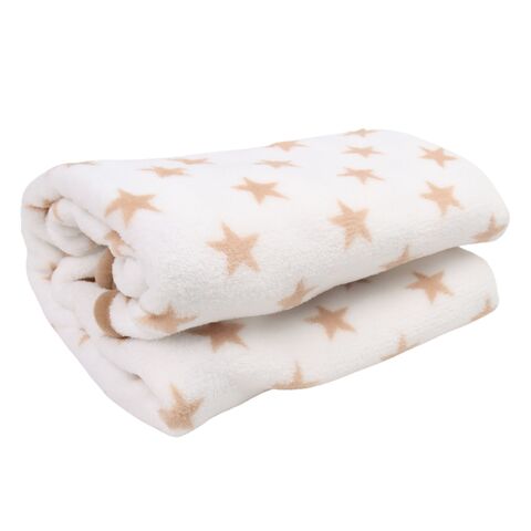 Carlo Baby Presentset Fleecefilt, skallra & snutte Giraff