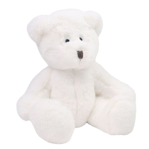 Carlo Baby Presentset Fleecefilt & gosedjur Vit Nalle