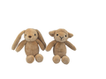 Carlo Baby Presentset med brun kanin & lamm