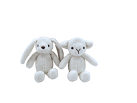 Thumbnail for Carlo Baby Presentset med vit kanin & lamm