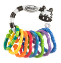 Playgro Aktivitetsleksak Länkar Zebra, 9-pack +3m