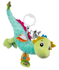 Thumbnail for Playgro Sensorisk Vagnleksak Dusty Drake +3m