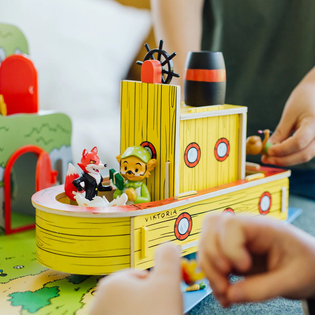 Bamse Reinard Ræv & Krøsus figursæt
