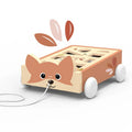 Speedy Monkey Aktivitetsleksak Fox Blocks Cart