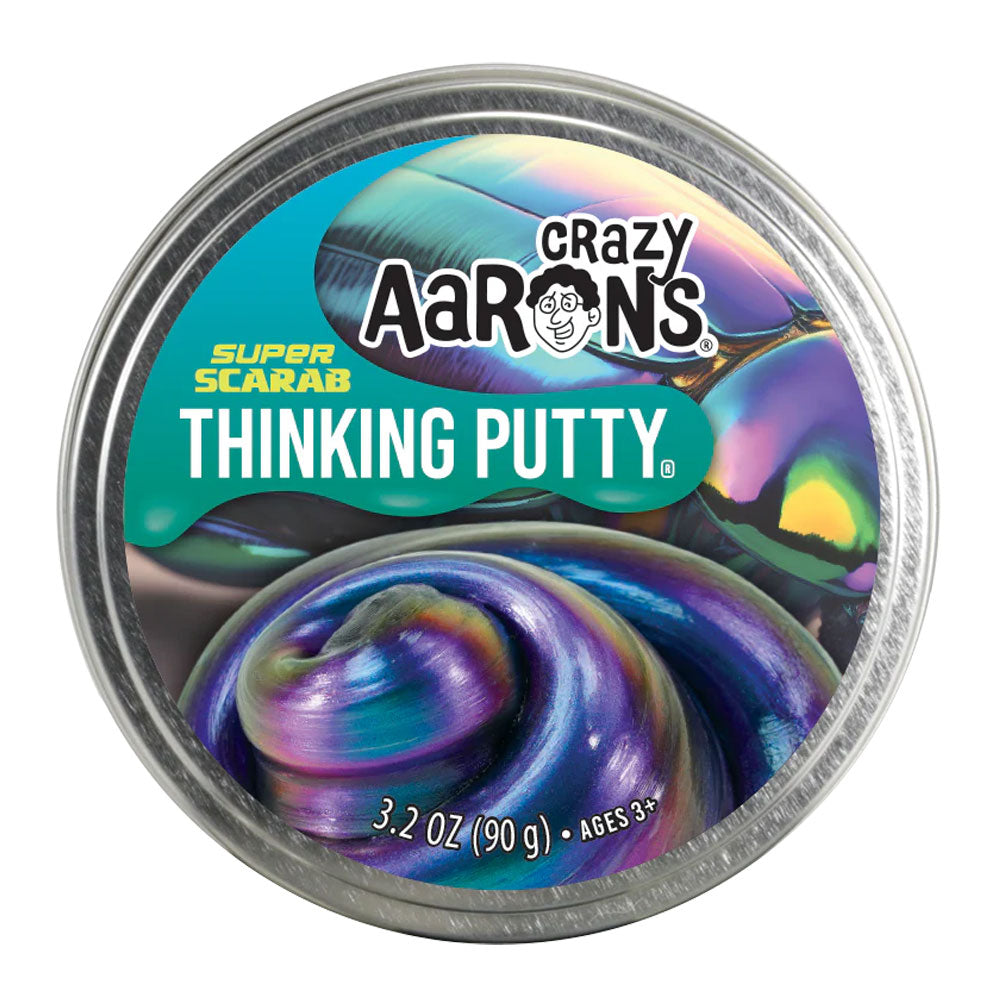 Crazy Aarons Färgskiftande Thinking Putty Super Scarab (10cm, 91g)