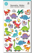 Suntoy Klistermärken Skating Dino