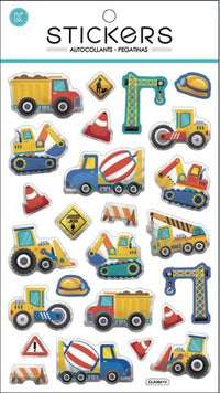Thumbnail for Suntoy Klistermärken Folie Byggfordon