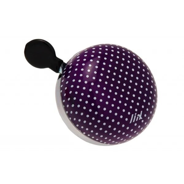 Liix Ringklocka Polka Dots Purple