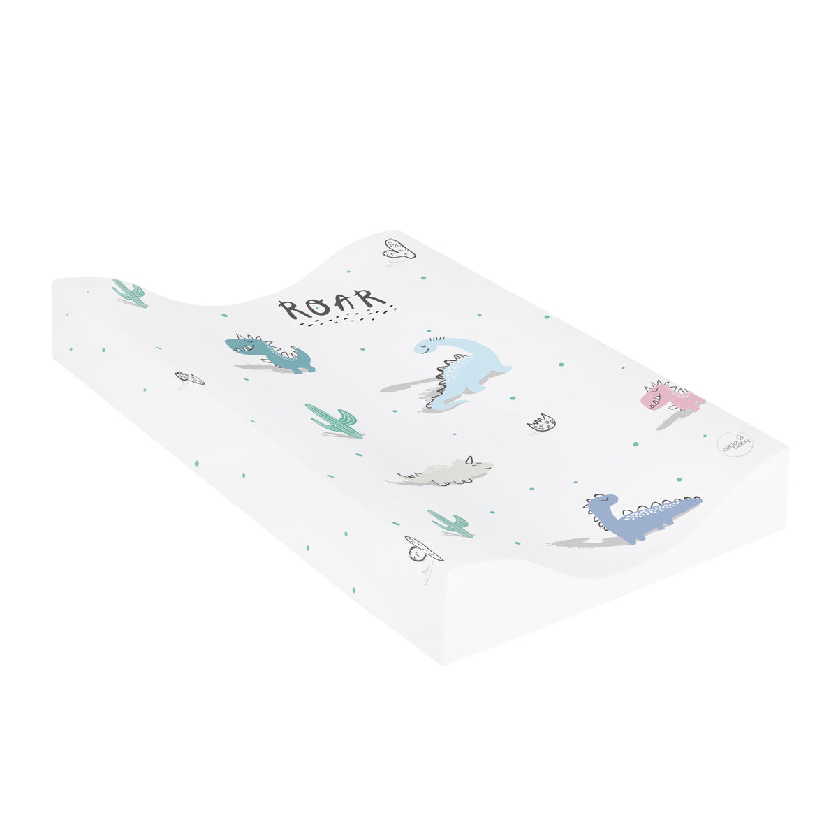 Ceba Baby Skötbädd Candy Andy Dino med höga kanter (70x50cm)