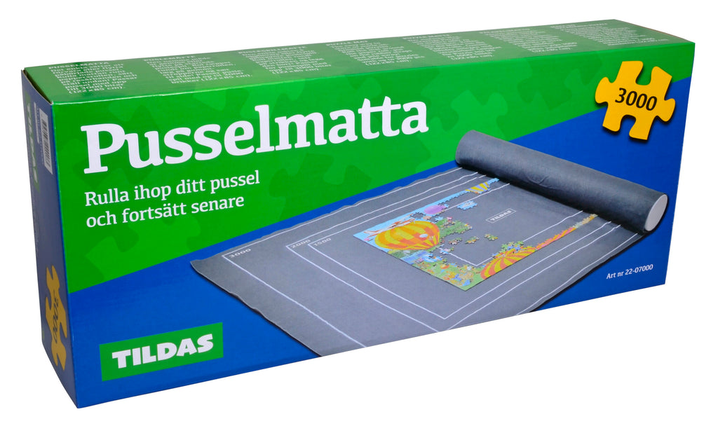 Tildas Puslespil puslespilsmåtte til 500-3000 brikker