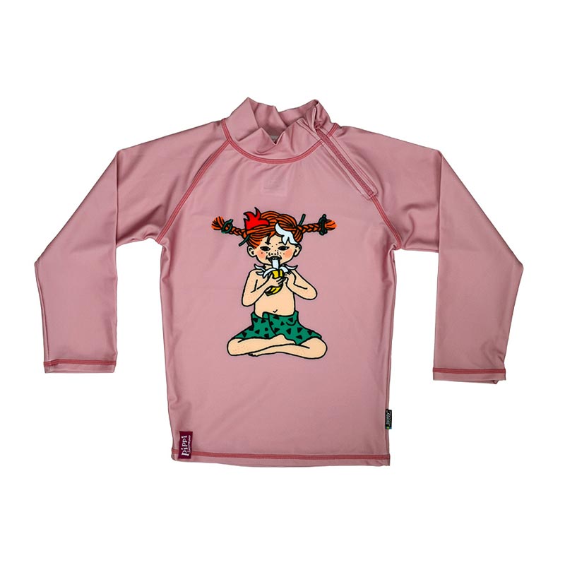 Swimpy Pippi Söderhavet UV-tröja Rosa
