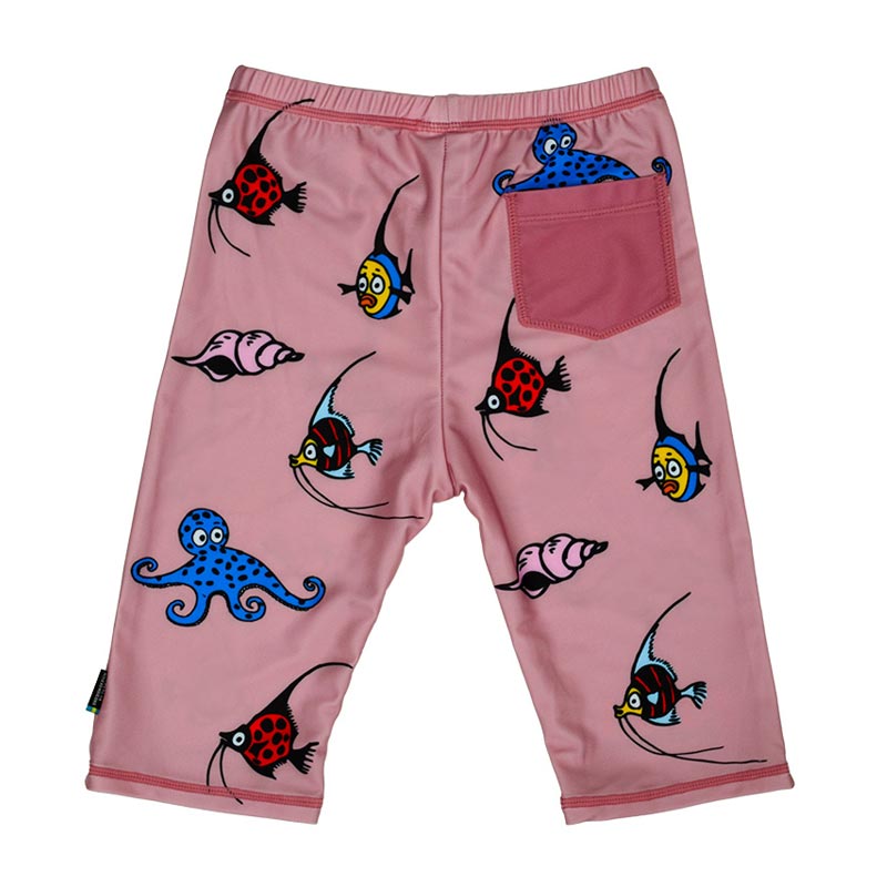 Swimpy Pippi Söderhavet UV-shorts Rosa