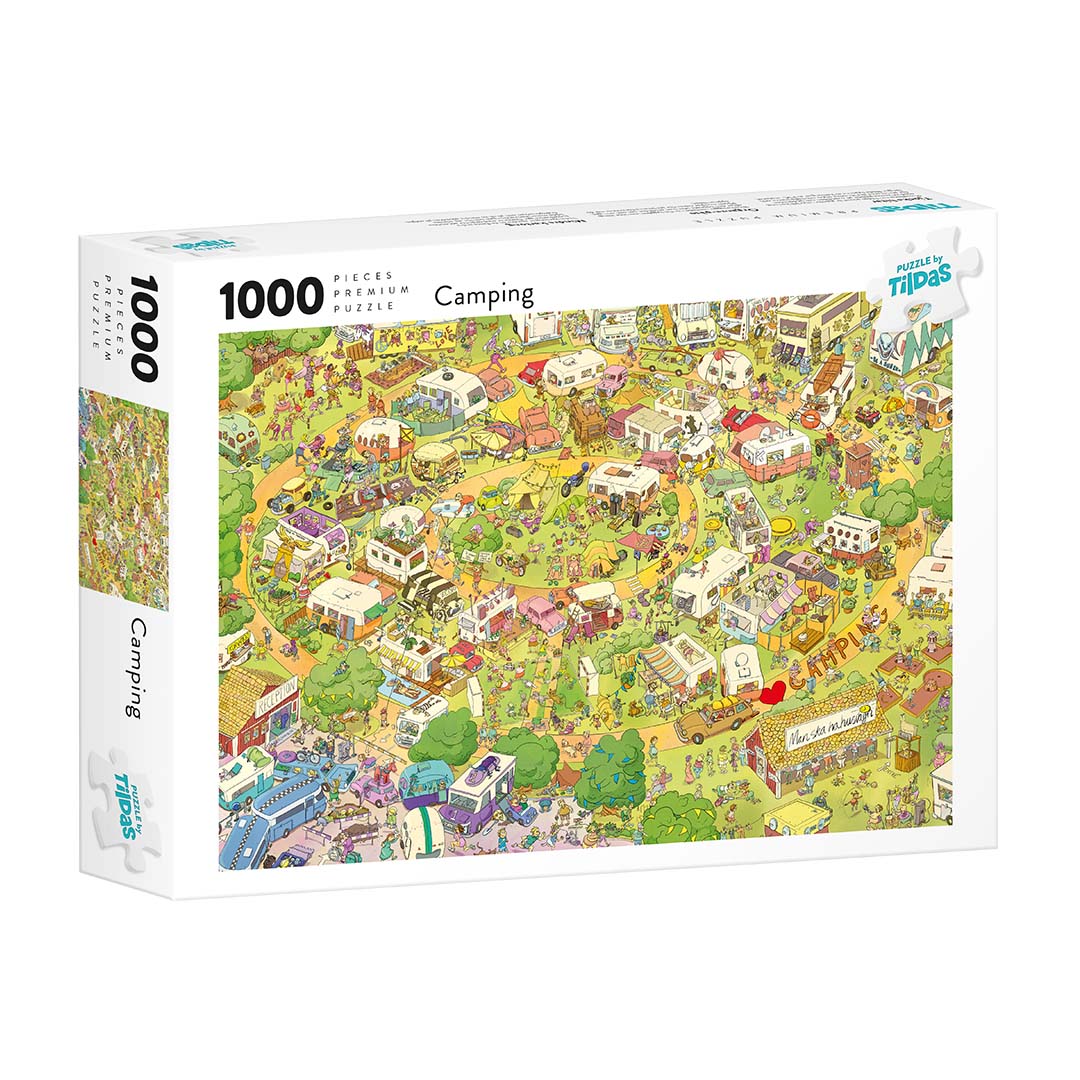 Puzzle By Tildas Camping (1000 bitar)