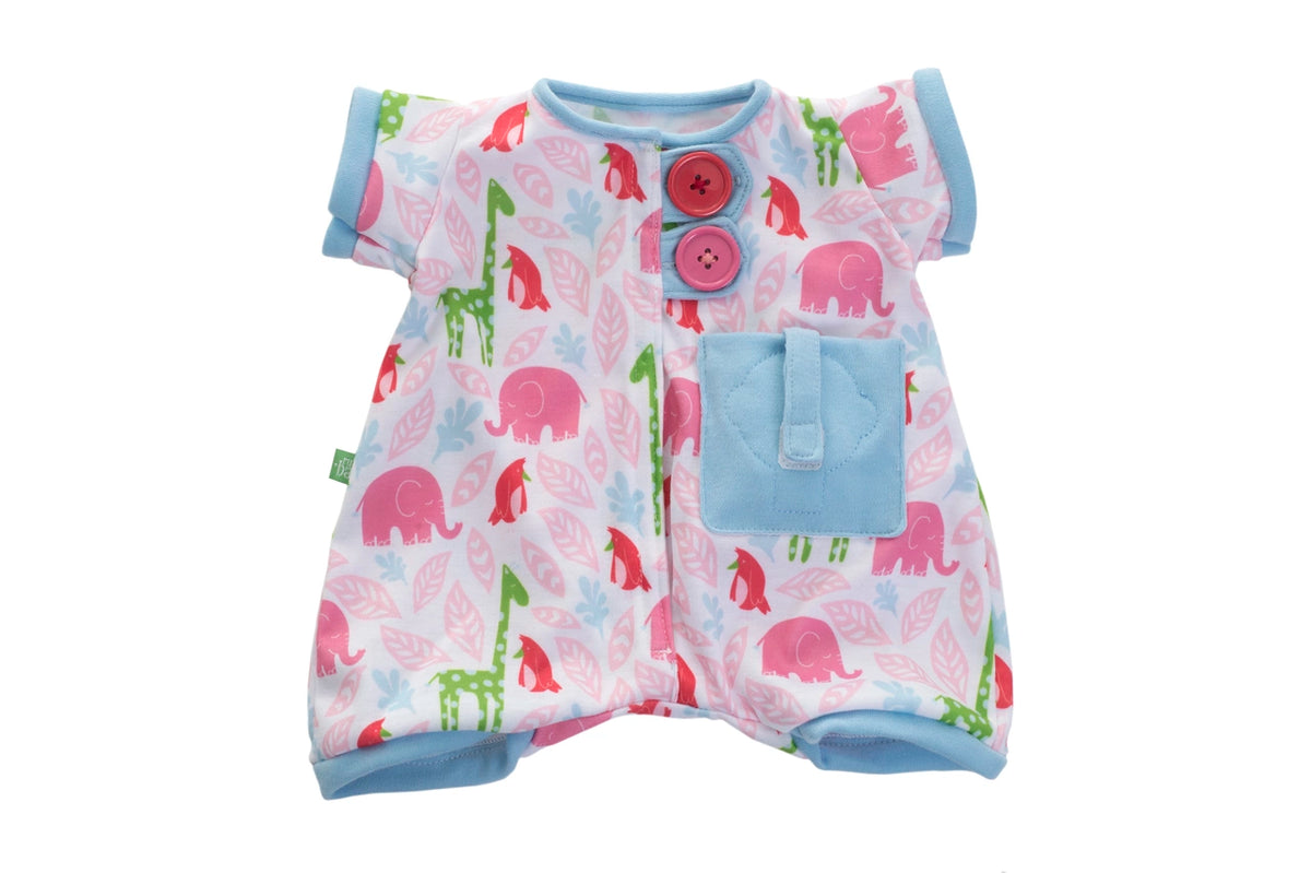Rubens Barn Baby Dockkläder Rosa Pyjamas