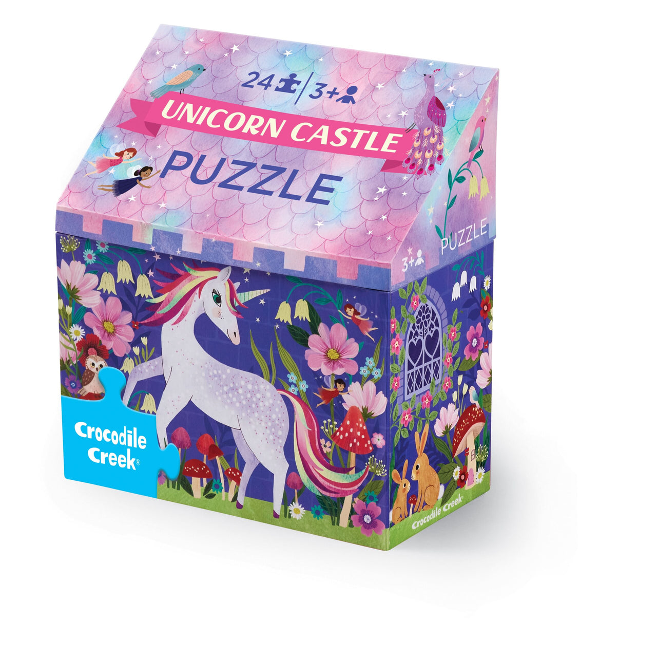 Crocodile Creek Pussel Unicorn Castle (24 bitar)