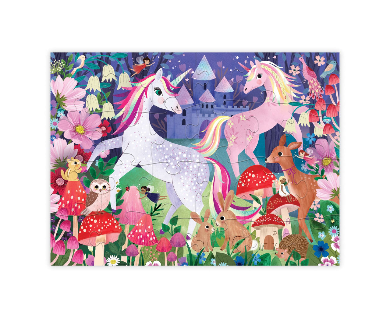 Crocodile Creek Pussel Unicorn Castle (24 bitar)